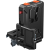 SmallRig 5899 - inteligentny adapter zasilania z płytką montażową do akumulatorów V-Mount (wersja z mocowaniem Arca-Swis